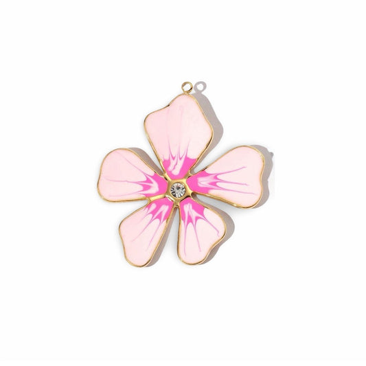 Pink Blossom Charm