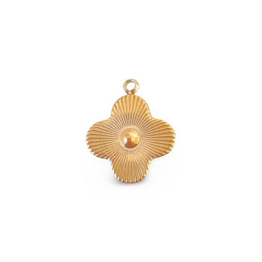 Golden Clover Charm